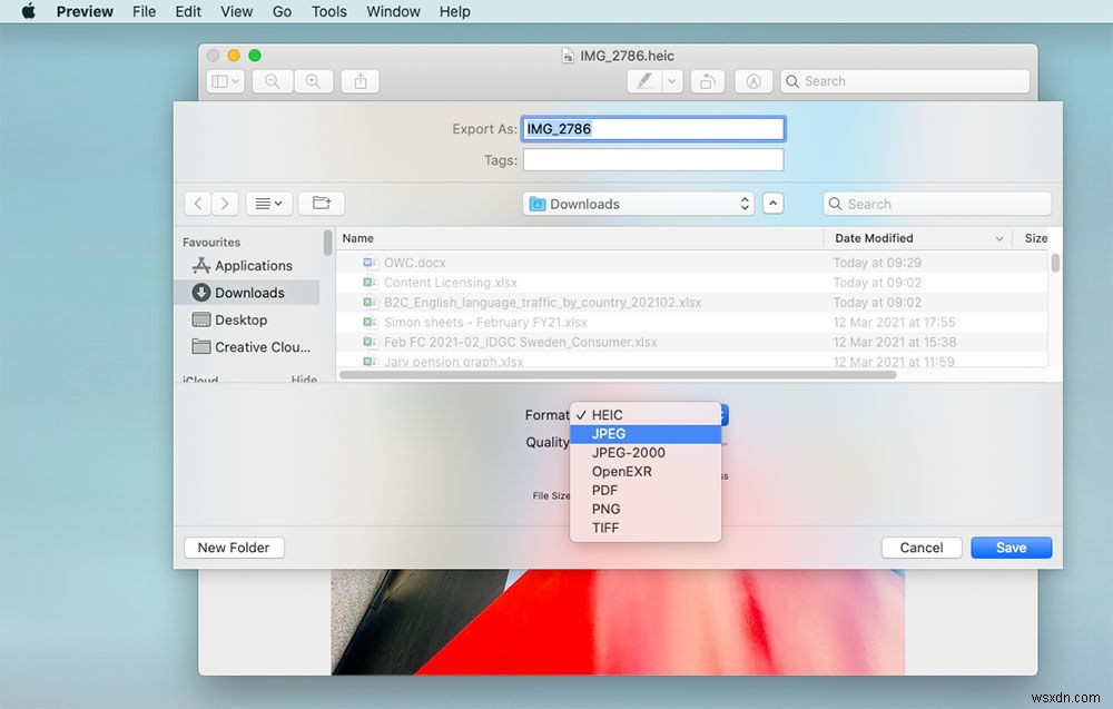 วิธีแปลงไฟล์ HEIC เป็น JPEG บน Mac 