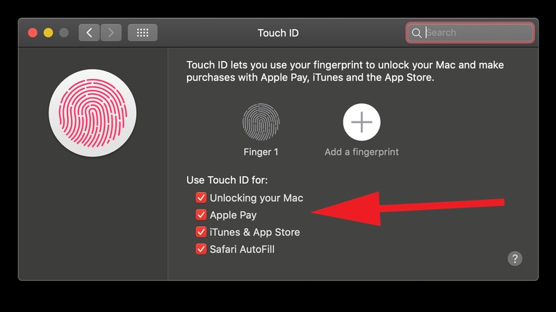 วิธีใช้ Touch ID บน Mac 