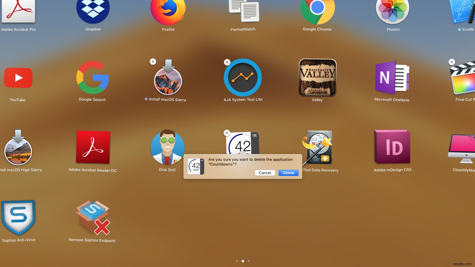 วิธีถอนการติดตั้ง Mac Apps 