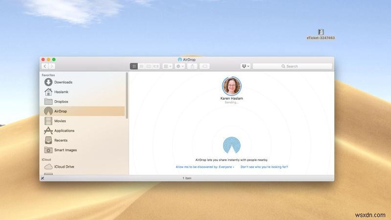 วิธี AirDrop บน Mac, iPhone และ iPad 