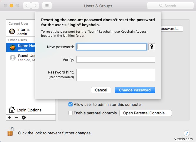 วิธีกู้คืนรหัสผ่าน Mac ที่ลืม 