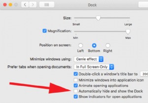 วิธีแก้ไข Dock ที่หายไปบน Mac 