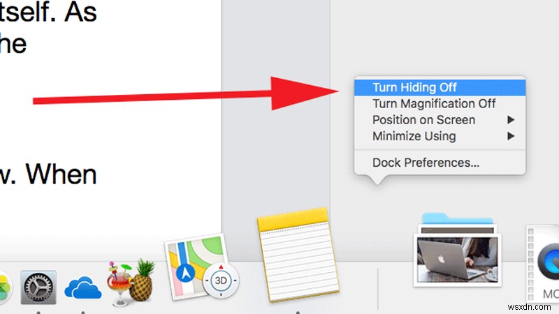 วิธีแก้ไข Dock ที่หายไปบน Mac 