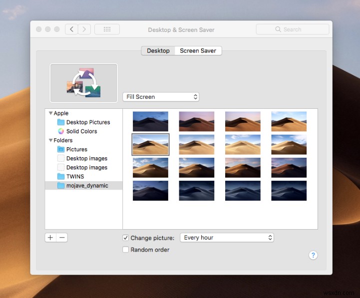 วิธีรับวอลเปเปอร์ Mojave Dynamic Desktop บน Mac, iPhone &Windows 