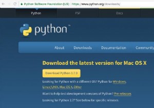 วิธีใช้ Python บน Mac 