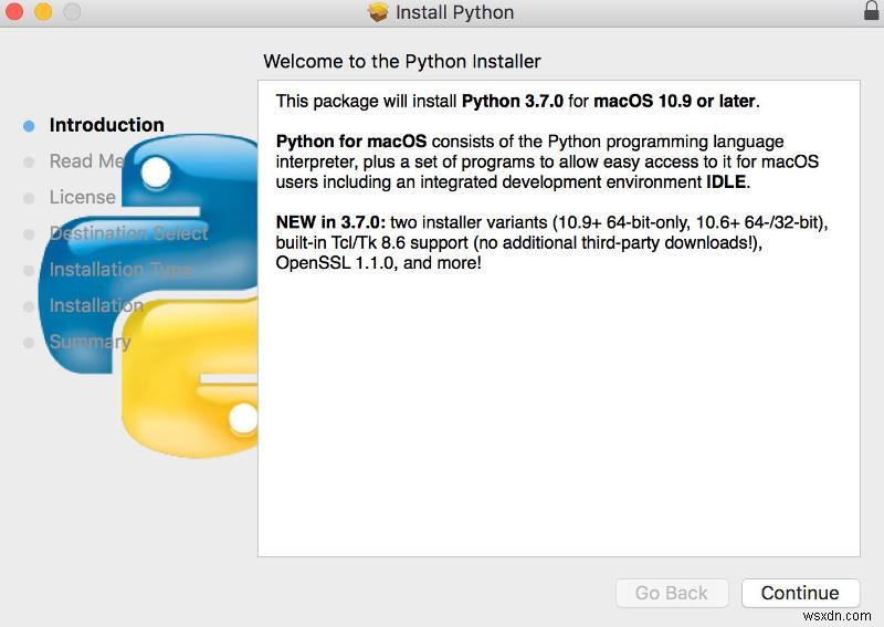 วิธีใช้ Python บน Mac 