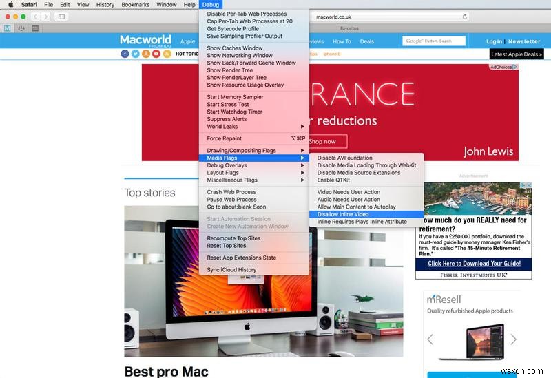 วิธีหยุดเล่นวิดีโออัตโนมัติใน Safari &Chrome บน Mac 