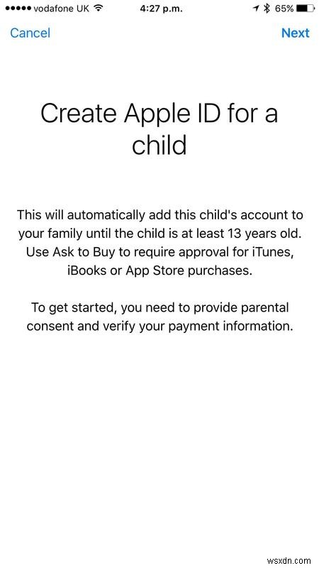 วิธีสร้าง Apple ID 