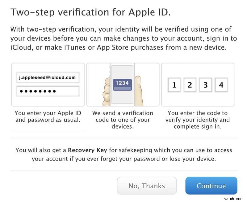 วิธีสร้าง Apple ID 