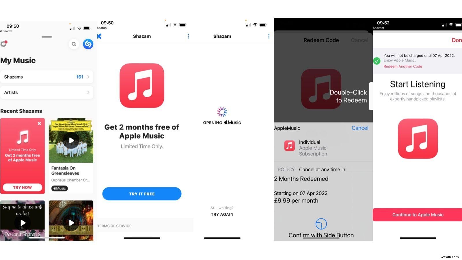 รับ Apple Music ฟรี 2 เดือนกับ Shazam 