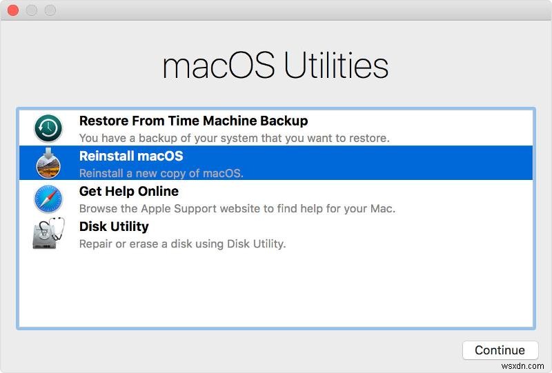 วิธีใช้ Mac Recovery Mode 