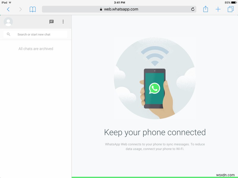 วิธีรับ WhatsApp บน iPad 