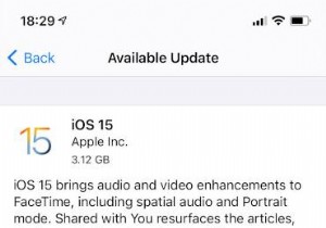 วิธีรับ iOS 15 
