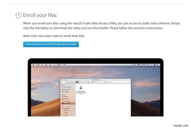 วิธีการติดตั้ง macOS Monterey beta 