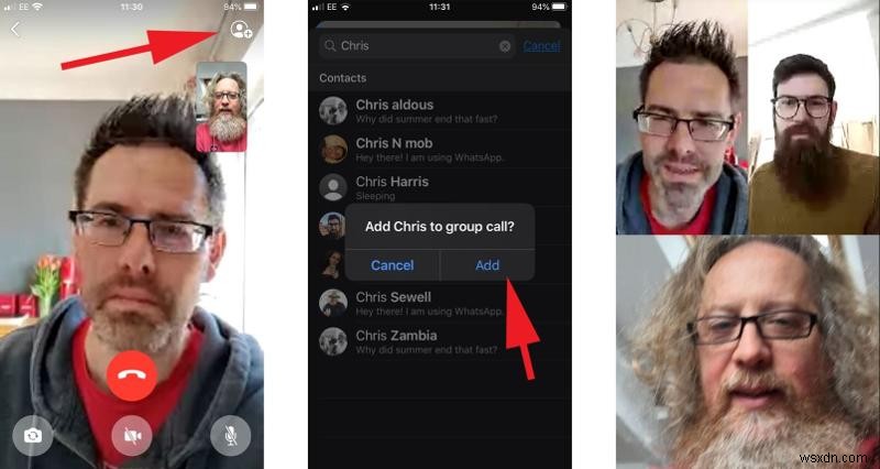 วิธีโทรวิดีโอแบบกลุ่มใน WhatsApp บน iPhone 