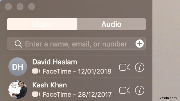 วิธี FaceTime บน Mac 