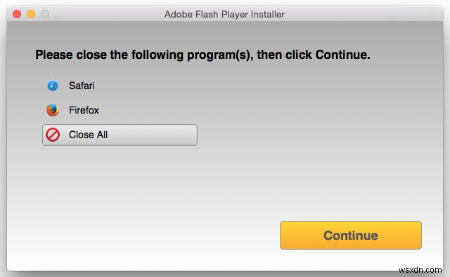 วิธีการติดตั้ง Adobe Flash Player บน Mac 