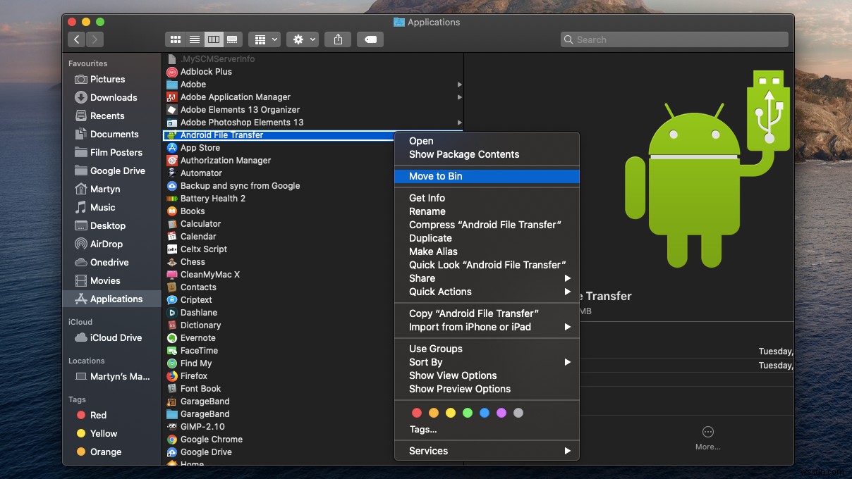 วิธีแก้ไข Android File Transfer เมื่อไม่ทำงานบน Mac 