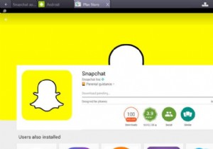 วิธีใช้ Snapchat บน Mac 