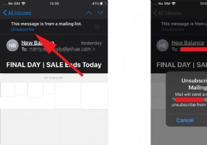 วิธียกเลิกการสมัครรับเมลขยะใน iOS 13 