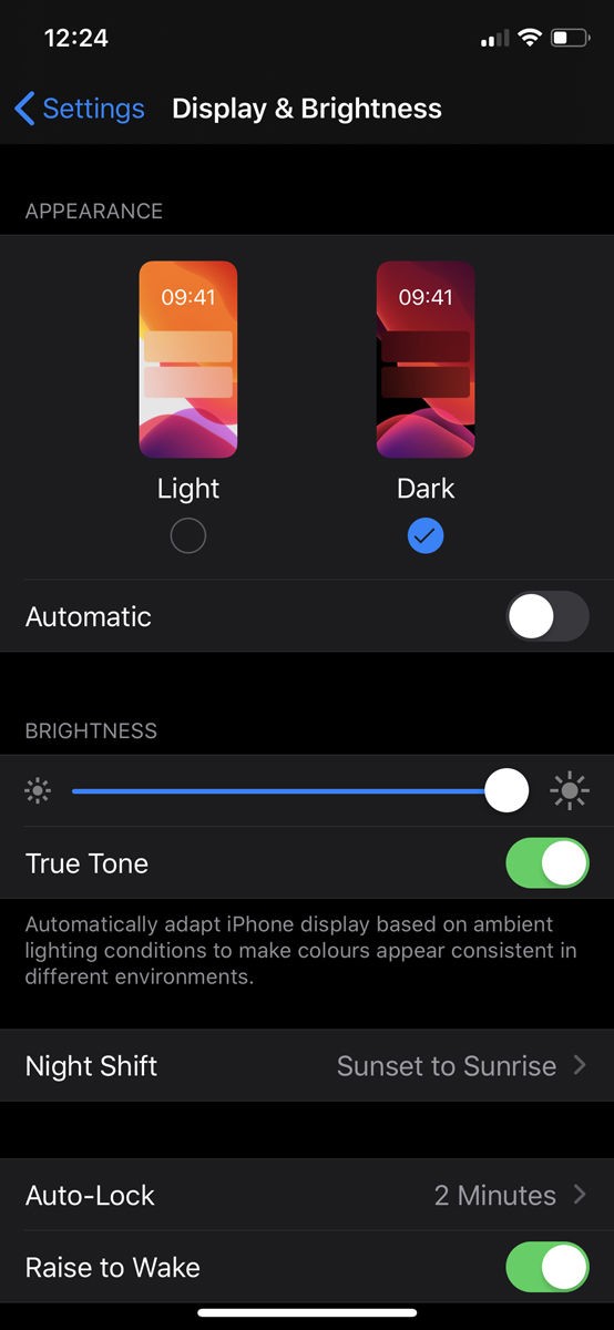 วิธีใช้ Dark Mode บน iPhone 