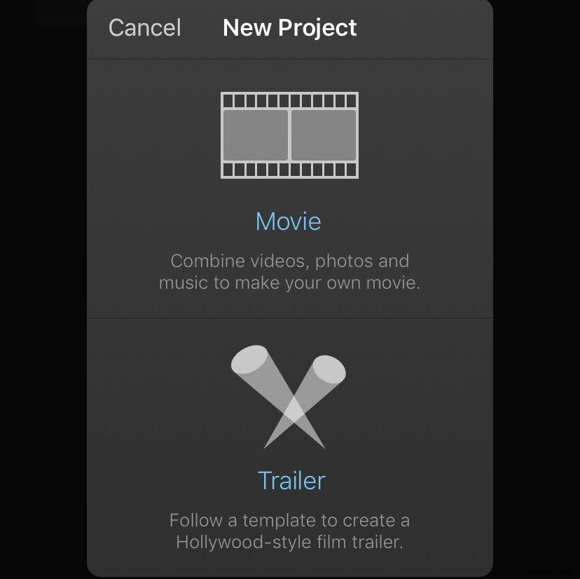 วิธีใช้ iMovie บน iPhone 