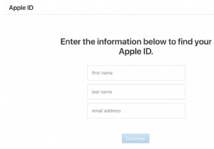 วิธีรีเซ็ต Apple ID 