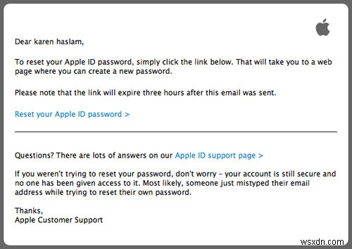 วิธีรีเซ็ต Apple ID 