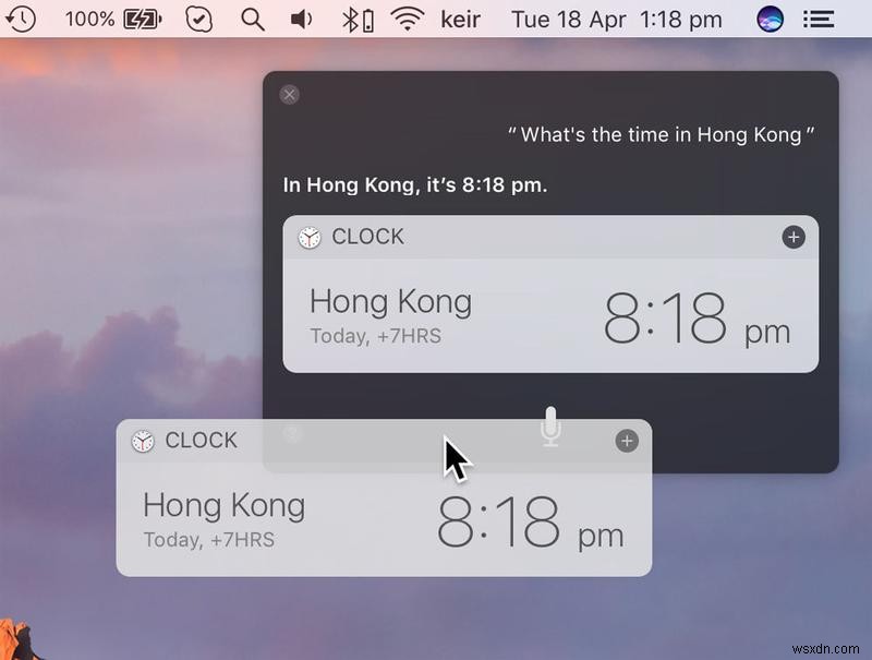 วิธีใช้ Siri บน Mac 