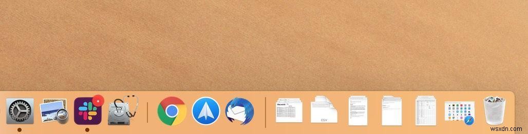 วิธีซ่อนแอพล่าสุดจาก Dock ใน MacOS Mojave 