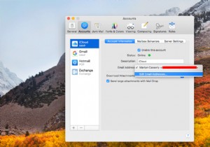 วิธีเปลี่ยนชื่อผู้ส่งอีเมลใน Apple Mail 