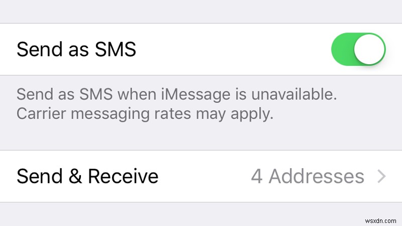 วิธีบอก iMessage จากข้อความ 