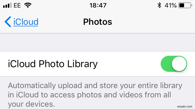 วิธีปิดรูปภาพ iCloud โดยไม่ต้องลบอะไรเลย 