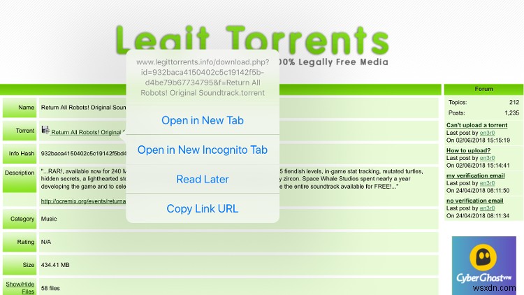 วิธีดาวน์โหลด torrents บน iPad (โดยไม่ต้องเจลเบรค) 