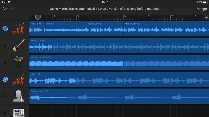 วิธีแก้ไขใน GarageBand สำหรับ iPad และ iPhone 