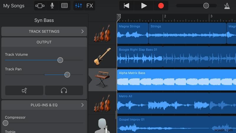 วิธีแก้ไขใน GarageBand สำหรับ iPad และ iPhone 