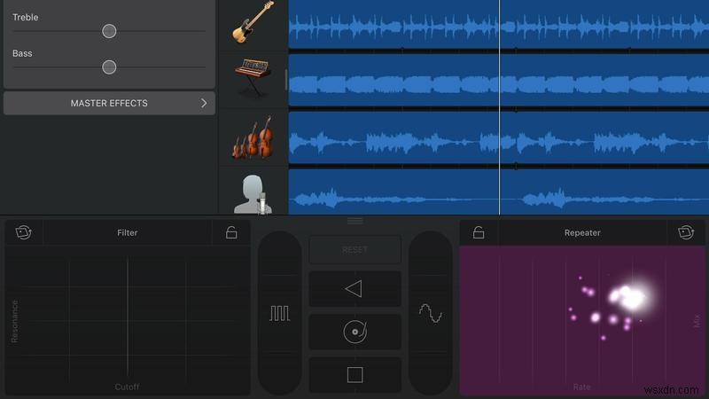 วิธีแก้ไขใน GarageBand สำหรับ iPad และ iPhone 