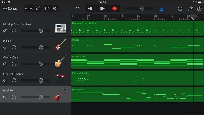 วิธีสร้างเพลงใน GarageBand สำหรับ iPhone และ iPad 