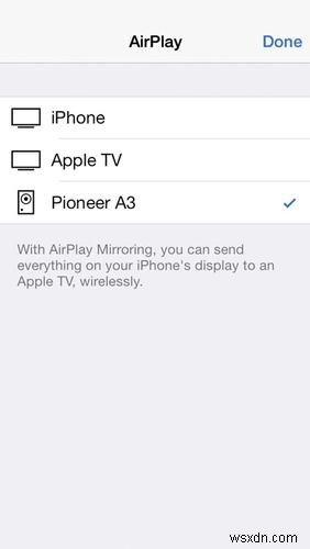 วิธีใช้ AirPlay 