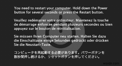 วิธีแก้ไขหน้าจอสีน้ำเงินบน Mac 