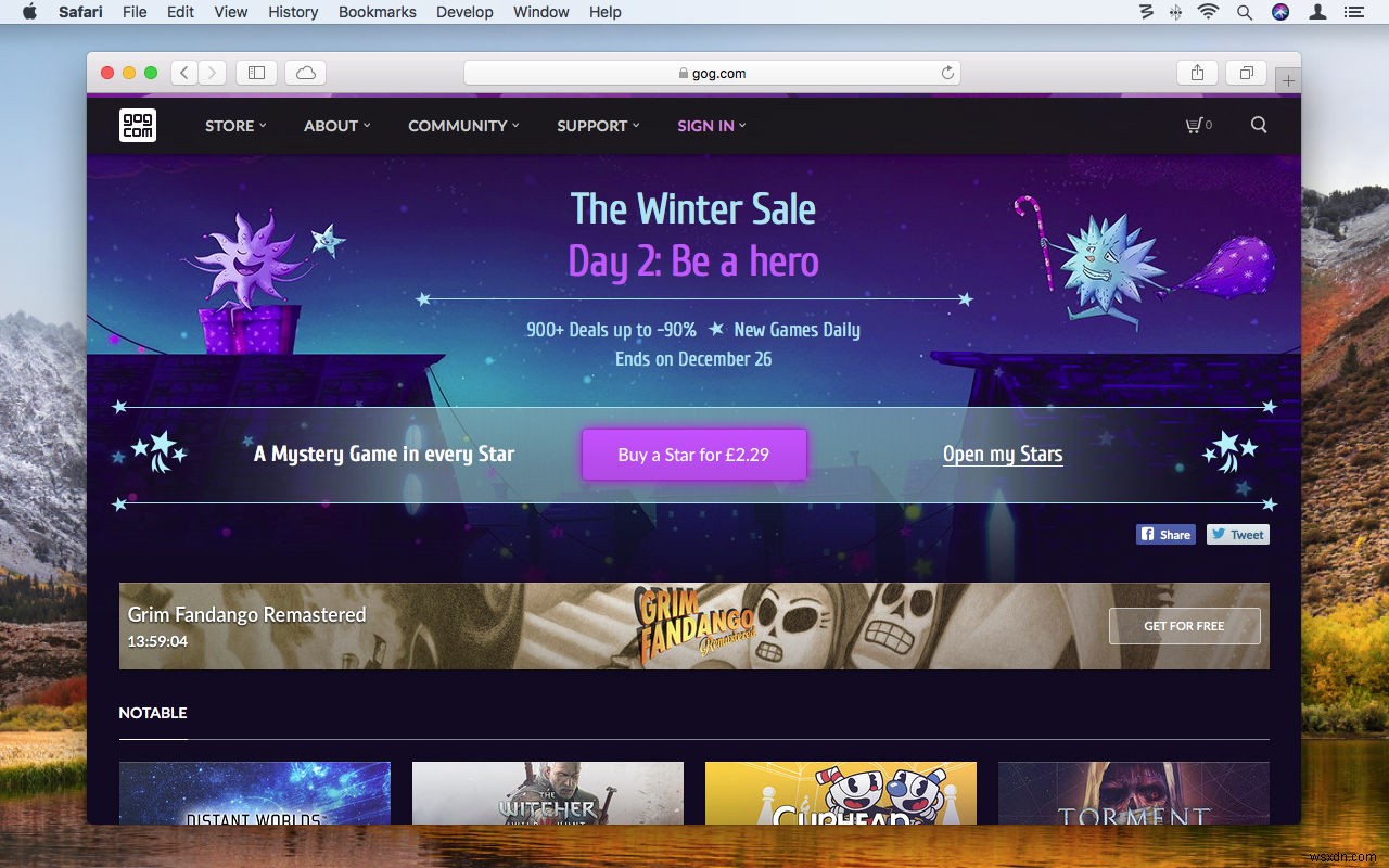 วิธีใช้ GOG.com เพื่อเล่นเกมย้อนยุคบน Mac 