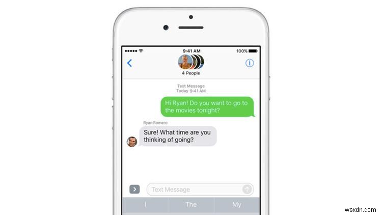 วิธีฝากข้อความกลุ่มหรือแชท iMessage บน iPhone 