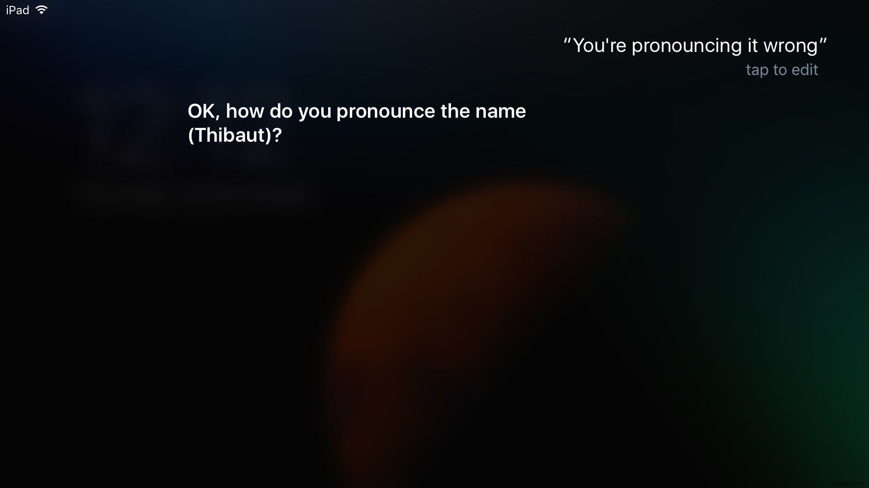 วิธีสอน Siri ให้ออกเสียงชื่อถูกต้อง 