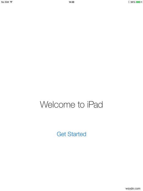 วิธีตั้งค่า iPad ใหม่ 