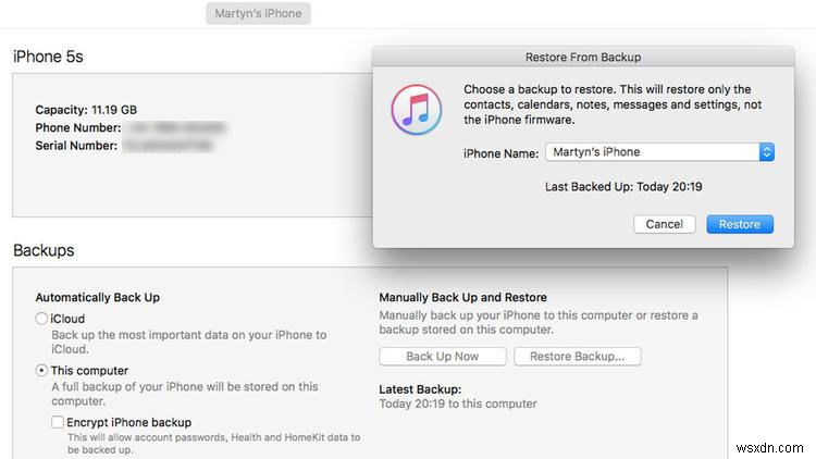 วิธีกู้คืน iPhone หรือ iPad จากข้อมูลสำรอง iCloud หรือ iTunes 