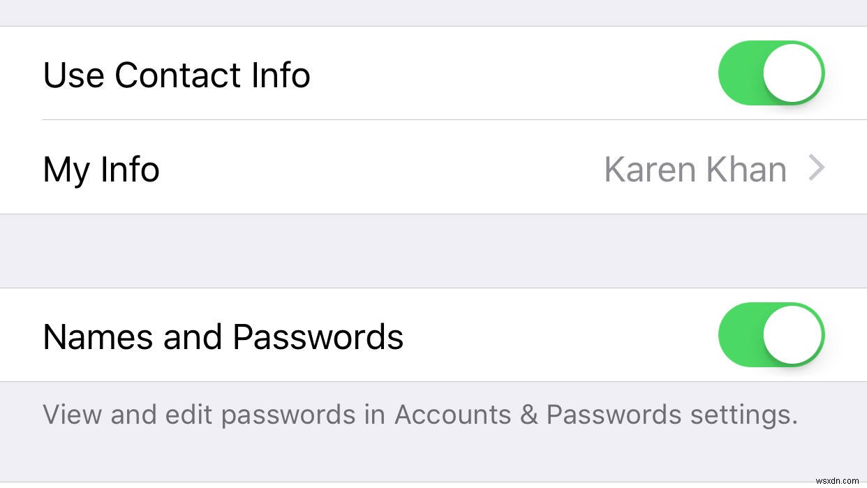 วิธีป้อนรหัสผ่าน บัตรธนาคาร ชื่อและที่อยู่ใน iPhone โดยอัตโนมัติ 