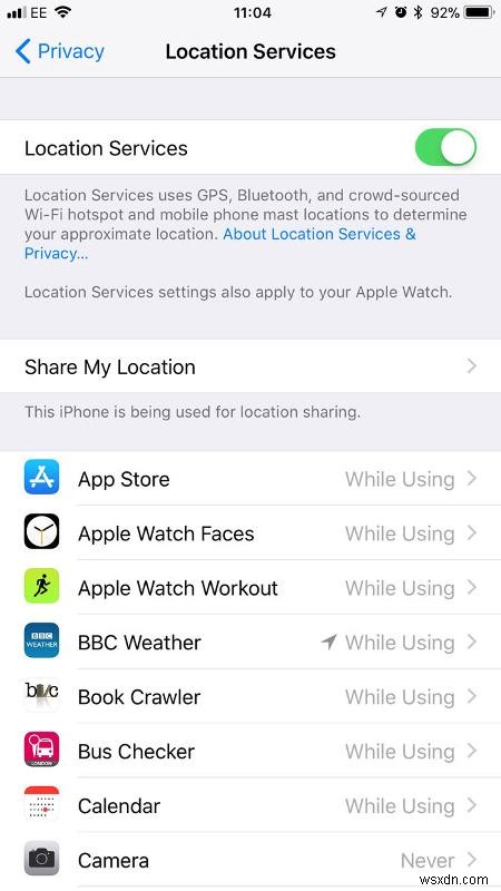 วิธีใช้การตั้งค่า iOS 11 บน iPhone &iPad 