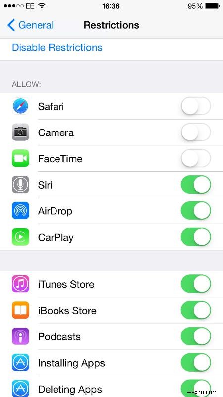 วิธีใช้การตั้งค่า iOS 11 บน iPhone &iPad 