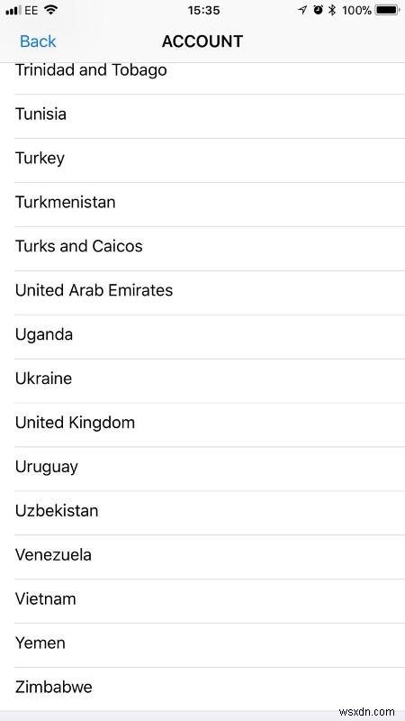 วิธีเปลี่ยน App Store เป็น UK บน iPhone &iPad 