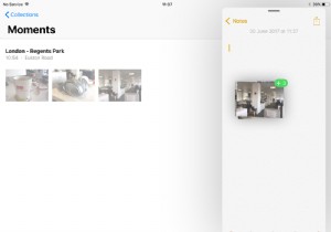 วิธีลากและวางใน iOS 11 